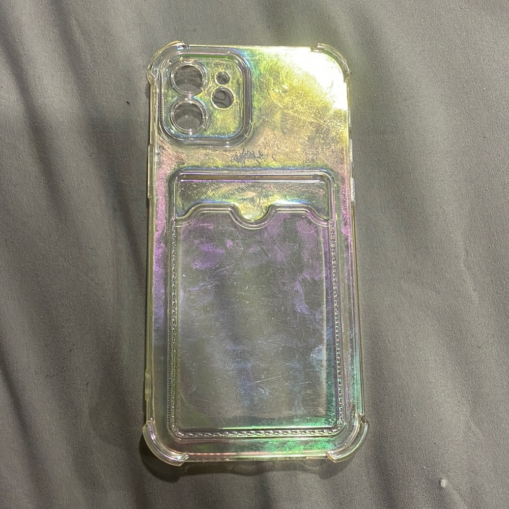 Holographic iPhone 12 case